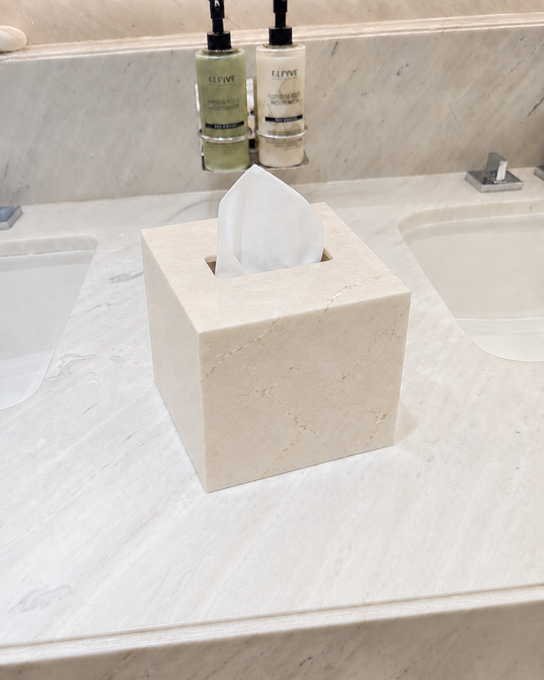 Afyon Şeker Cube Tissue Box, Afyon Şeker natural stone product view